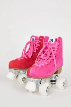 Intentionally Blank IB ROLLER SKATES PARTNER ROLLER SKATE Fuchsia Combo