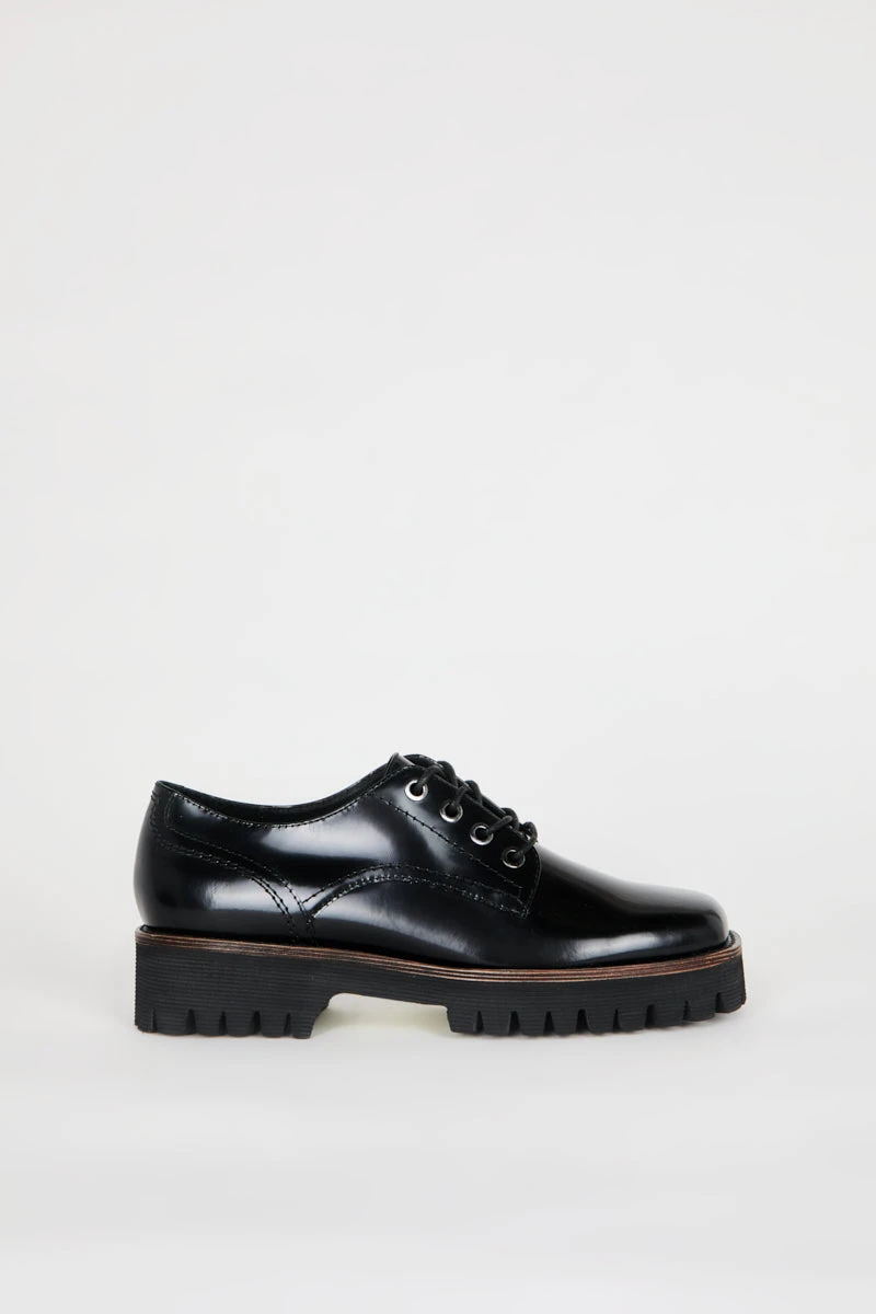 Intentionally Blank QUEEN STREET OXFORD Black LOAFERS 7 Intentionally Blank QUEEN STREET OXFORD Black LOAFERS