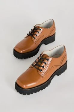 Intentionally Blank LOAFERS QUEEN STREET OXFORD Caramel