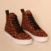 Intentionally Blank JAKE HI TOP Tan Cheetah