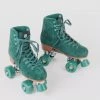 Intentionally Blank RINK ROLLER SKATE Emerald Green IB ROLLER SKATES