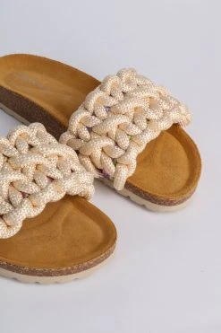 Intentionally Blank NEW ARRIVALS MACRO SANDAL Vanilla