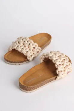 Intentionally Blank NEW ARRIVALS MACRO SANDAL Vanilla