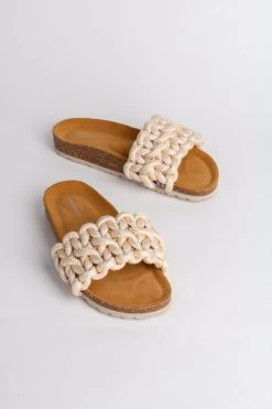 Intentionally Blank NEW ARRIVALS MACRO SANDAL Vanilla