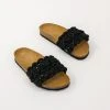 Intentionally Blank NEW ARRIVALS MACRO SANDAL Black