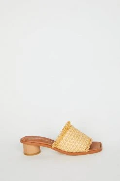 Intentionally Blank NEW SHOES INLAND HEELED SANDAL Natural