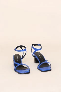 Intentionally Blank SHOES FAN HEEL Cobalt