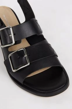 Intentionally Blank NEW ARRIVALS JILL HEELED SANDAL Black