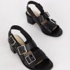 Intentionally Blank NEW ARRIVALS JILL HEELED SANDAL Black