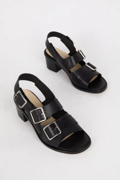 Intentionally Blank NEW ARRIVALS JILL HEELED SANDAL Black