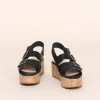 Intentionally Blank UPTOWN FLATFORM SANDAL Black SHOES 1 Intentionally Blank UPTOWN FLATFORM SANDAL Black SHOES