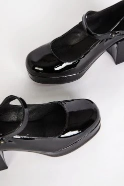 Intentionally Blank MIKA PLATFORM MARY JANE Black Patent 10 Intentionally Blank MIKA PLATFORM MARY JANE Black Patent