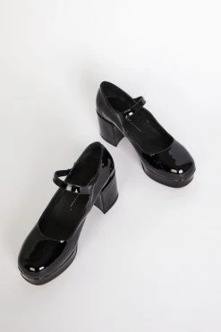 Intentionally Blank MIKA PLATFORM MARY JANE Black Patent 12 Intentionally Blank MIKA PLATFORM MARY JANE Black Patent