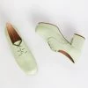 Intentionally Blank ALBANY PLATFORM OXFORD Green Tea SHOES