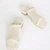Intentionally Blank JAN SANDAL Cream SHOES