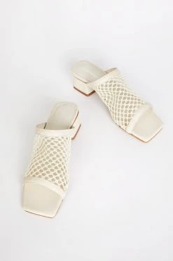 Intentionally Blank JAN SANDAL Cream SHOES