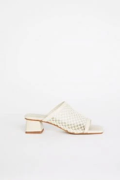 Intentionally Blank JAN SANDAL Cream SHOES