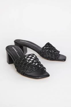Intentionally Blank SELDA HEEL Black SHOES