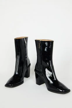 Intentionally Blank EXTEND HEELED BOOT Black SHOES