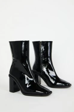 Intentionally Blank EXTEND HEELED BOOT Black SHOES