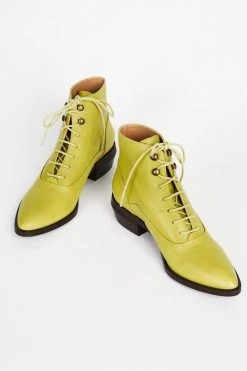 Intentionally Blank SHOES WEST LACE UP BOOT Olive