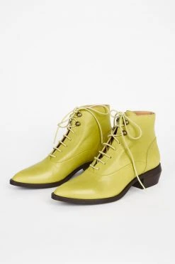 Intentionally Blank SHOES WEST LACE UP BOOT Olive