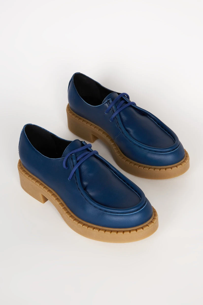 Intentionally Blank ACE OXFORD Blue LOAFERS 3 Intentionally Blank ACE OXFORD Blue LOAFERS