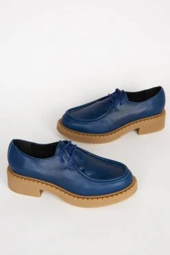 Intentionally Blank ACE OXFORD Blue LOAFERS