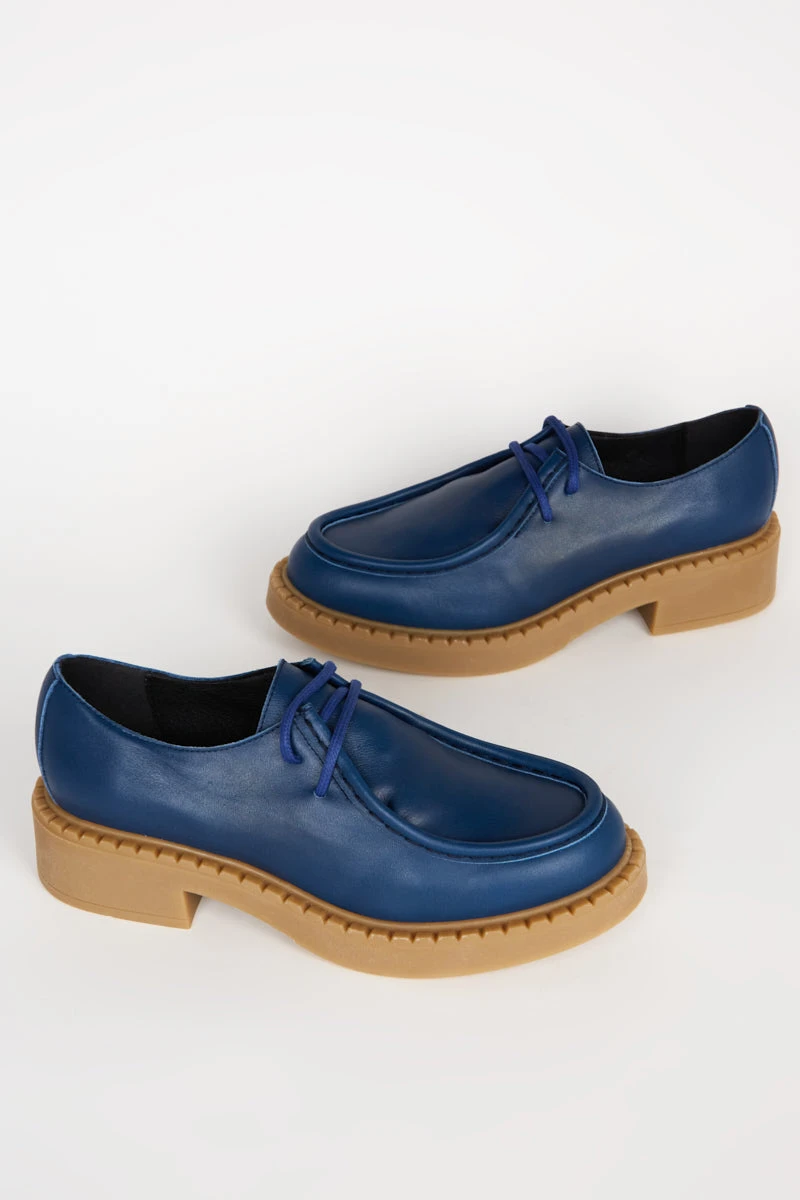 Intentionally Blank ACE OXFORD Blue LOAFERS 4 Intentionally Blank ACE OXFORD Blue LOAFERS