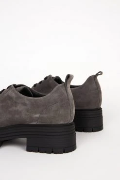 Intentionally Blank BARBAR OXFORD Charcoal SHOES
