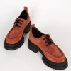 Intentionally Blank BARBAR OXFORD Terracotta SHOES