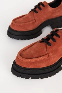 Intentionally Blank BARBAR OXFORD Terracotta SHOES