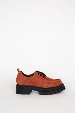 Intentionally Blank BARBAR OXFORD Terracotta SHOES