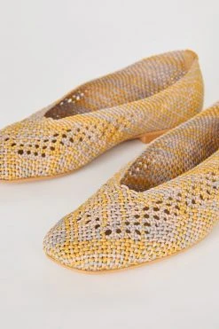 Intentionally Blank MARLEE FLAT Mustard Combo