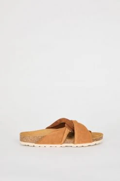 Intentionally Blank NEW SHOES JORDANA SANDAL Chestnut Combo