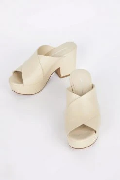 Intentionally Blank DAME HEELED PLATFORM Clouds NEW SHOES