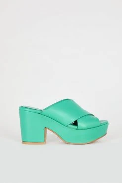Intentionally Blank DAME HEELED PLATFORM Jade