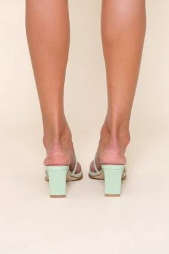 Intentionally Blank INLOW SANDAL Green Tea