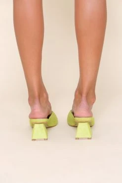 Intentionally Blank SHOES KIKI HEEL Lime