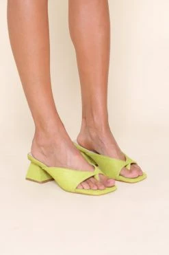 Intentionally Blank SHOES KIKI HEEL Lime