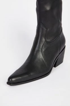 Intentionally Blank SHOES MATTIE HEELED BOOT Black