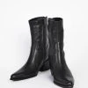Intentionally Blank SHOES MATTIE HEELED BOOT Black 1 Intentionally Blank SHOES MATTIE HEELED BOOT Black