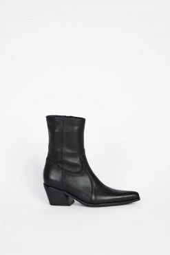 Intentionally Blank SHOES MATTIE HEELED BOOT Black