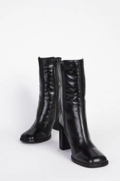 Intentionally Blank PARADE HEELED BOOT Black SHOES
