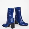 Intentionally Blank PARADE HEELED BOOT Blue SHOES