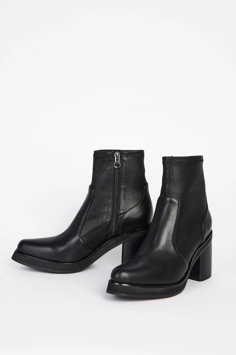 Intentionally Blank SHOES PICO HEEL BOOT Black 3 Intentionally Blank SHOES PICO HEEL BOOT Black