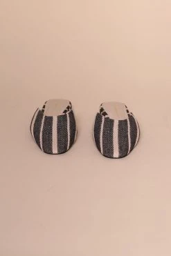 Intentionally Blank CLYNE SLIP ON Black Stripe