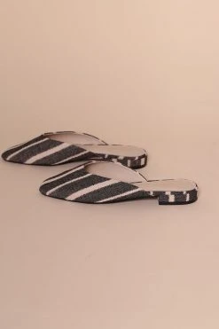 Intentionally Blank CLYNE SLIP ON Black Stripe