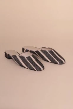 Intentionally Blank CLYNE SLIP ON Black Stripe