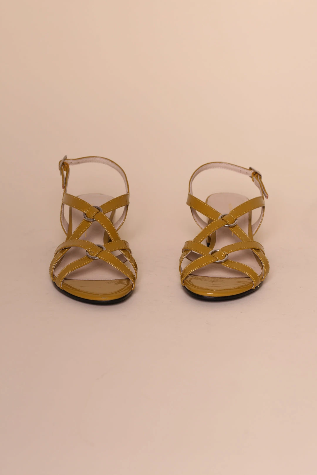 Intentionally Blank KIMORA HEELED SANDAL Mustard Patent SHOES 4 Intentionally Blank KIMORA HEELED SANDAL Mustard Patent SHOES